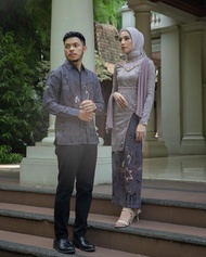 Hanna Series Set Kebaya Tunik Brukat Wisuda Baju Pasangan Muda Tunangan Lamaran Kondangan Bridesmaid