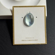 海藍寶蛋面吊墜