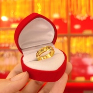 แหวนทองครึ่งสลึง 1.9 กรัม งานเลเซอร์มิกกี้ ทองแท้ 96.5% ขายได้ จำนำได้ มีใบรับประกัน งานสวยที่สุดในเยาวราช