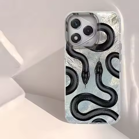 For Honor 400 200 Pro Magic7 6 5 70 Lite X9c X9b X9a X8a X8b X8c X7c X7B 90 X6b X6 X8A Luxury Black 