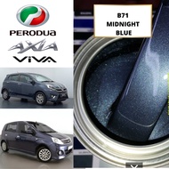 PERODUA AXIA VIVA B71 MIDNIGHT BLUE- 2K Paint / Cat Bancuh Kereta Calar Original Perodua Color Cat B