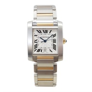 Cartier Watch Female TANK TANK Series Square Automatic Mechanical Watch Ladies W51005Q4