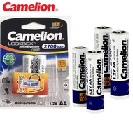 Pin sạc AA Camelion 2700mah 1.2V 1 vỉ/2 viên
