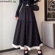 (Trendy)  Casual Skirts Ditsy Floral Ruffle Skirts for Women LNA60317