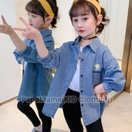 2025 Kids Blouse Girl Demin Blouse Jeans Kids Jeans Blouse
