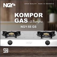 Kompor Gas 2 Tungku Rinnai RI-202S/302S/522S/522C/522CE/522E/522SS Burner Api Biru Anti Karat