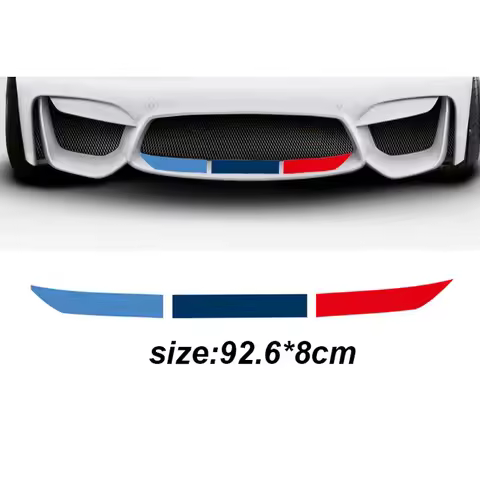 1Set Front&Rear Car Stickers for BMW M3 M5 E36 E39 E46 E60 E61 E64 E70 E71 E80 E85 E87 E90 E83 for B