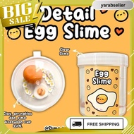 Diy Clay Egg Slime By Slime Bintaro || Slime Clay || Diy Slime || Slime Premium || Cute Slime || Cut