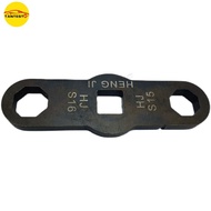 Piezo หัวฉีดกำจัดหมวกประแจแปดเหลี่ยม15มม. 16มม. เหมาะสำหรับ Land Rover Off-Road