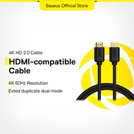 Baseus 4K to 4K HD Cable1080P 3D Gold Plated Cable HDMI-compatible for HDTV XBOX PS4 Computer Wire