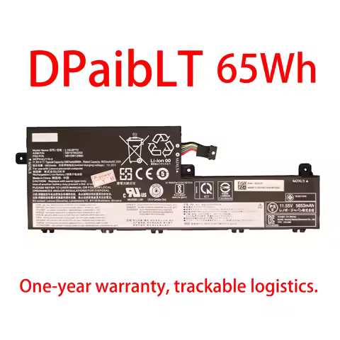 L19L6P72 LAPTOP BATTERY 11.55V 65Wh FOR Lenovo ThinkPad T15P Gen 1 / T15P Gen 2 / T15P Gen 3 / Think