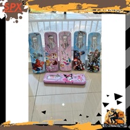 TRENDING Y99-16 Complete Cute Character Children's Pencil Case | Iron Pencil Case + Pencil, Eraser, 