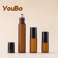 Box Boxed 3ml5m10ml Brown Transparent Frosted Glass Roll-On Bottle Essential Oil Bottle Perfume Bott