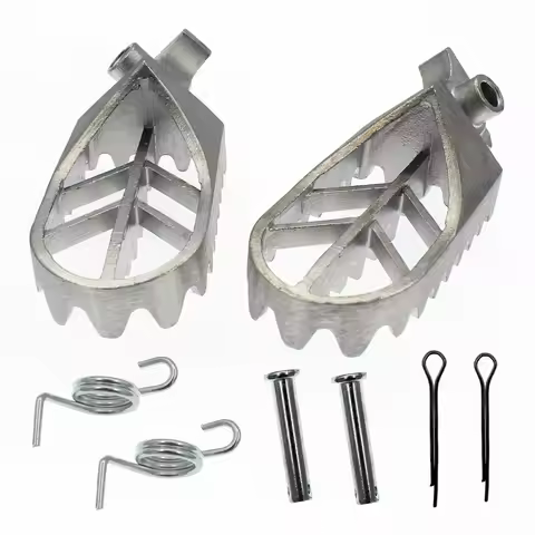 Foot Pegs Rest Footpegs Yamaha PW50 PW80 BW80 DT50 RT100 RT180 T225S TT225T TTR110 TTR90 TW WR200 WR