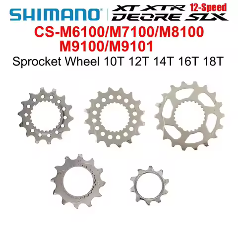 SHIMANO 12 Speed Sprocket Wheel 10T 12T 14T 16T 18T for M6100 M7100 M8100 M9100 M9101 Cassette Sproc