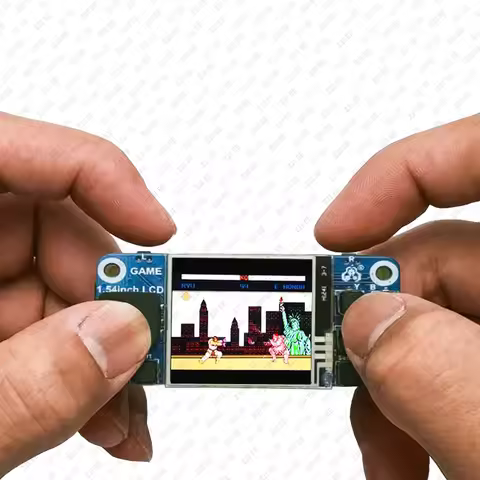 Raspberry Pi Zero 2W 1.54 Inch TFT LCD Game HAT Game Console Display for Raspberry Pi 4B 3B Zero Zer