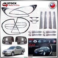 [CHROME] Camry ACV30 Signal Door Pillar Side Mirror Door Handle Head Tail Lamp Garnish Moulding Cove