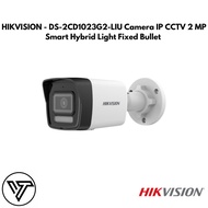 HIKVISION - DS-2CD1023G2-LIU Camera IP CCTV 2 MP Smart Hybrid Light Fixed Bullet Network