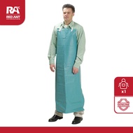 ANSELL 56-100 HEAVY DUTY GREEN PVC APRON / CHEMICAL RESISTANT APRON