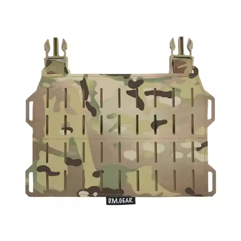 Tactical Plate Carrier Front Flap Molle Placard Compatible Chest Rig Panel Airsoft Hunting Equipment