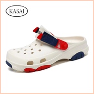 ✨ ◊☜ ◴ New Crocs couple sandals womens & men fashion color Sandals Popular online celebrity Beach s