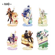 Mihoyo Genshin Impact 4th Anniversary Acrylic Stand mavuika nahida 玛薇卡