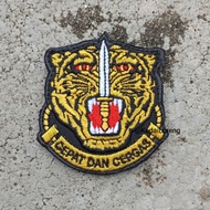 x Patch Embroidery Logo Silhouette GGK