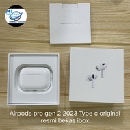 IBOX | Apple Airpods pro 2 2023 Type C 2nd generation bekas resmi ibox