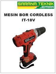 MESIN BOR TANGAN CAS / CORDLESS TEMBOK INOTEC IT-18V mdl maktec