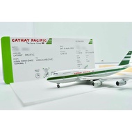 (禮物訂製) 手作機票卡片 國泰 港龍 飛機模型