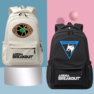 【Spot】Arena Breakout Game Peripheral Backpack White Wolf Company Black Gold International Male And F