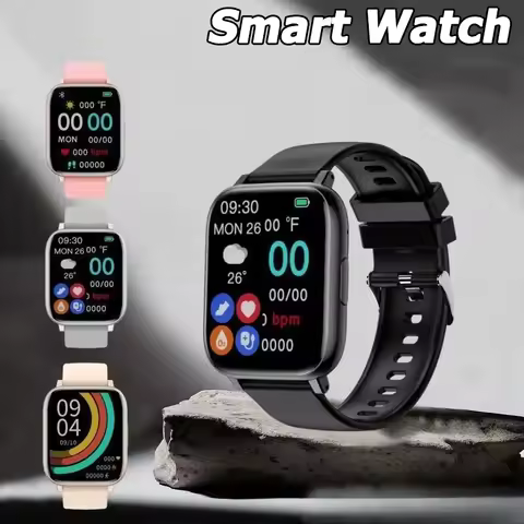 New Smartwatch Men Women Bluetooth Call Always Show Time Heart Rate GPS Tracker Smartwatch For IOS A
