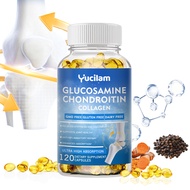 Glucosamine Chondroitin with Turmeric MSM for Cartilage, Joint & Flexibility Health Supplement