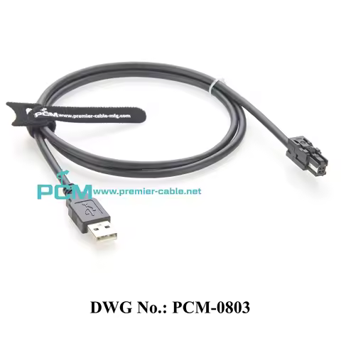HSC to USB Cable USB2.0 Male to HSC 4 Pin A Code Female Car Video Audio Connection Cable Compatible 