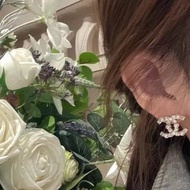 全新CHANEL香奈儿26新款黑白经典双C耳钉耳环