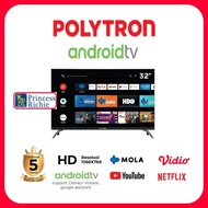 SECOND! Polytron Smart Android TV 32 inch PLD 32AG9953