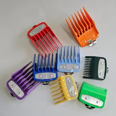 Professional Replacement Clipper Guards Guide Combs Set For Wahl &kemei&VGR&Wmark Hair Clipper with 