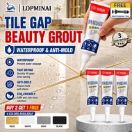 tile gap filler tile reform waterproof epoxy sealant White Gap Sealant Grout Wall&Floor Gap Filler M