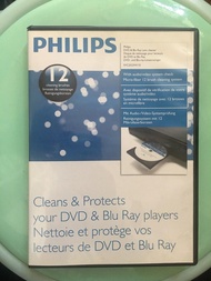 全新 Philips 飛利浦 清潔和保護 DVD 和 藍光 播放器 cleans and protects your DVD & blu ray players