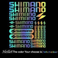 [Value Choice] For SHIMANO Cycling Vinyl Decals Stickers Bike Frame Cycle Decal Cycling Bicycle Mtb Road Stickershimano sticker