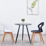 Ehang Nordic Kerusi Makan Kayu Pepejal Kerusi Komputer Rumah Kerusi Sandaran Mudah Moden Kerusi Bili