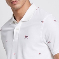 เสื้อโปโล U.S.POLO ASSN. รุ่น UKP010-1-WH (สีขาว)