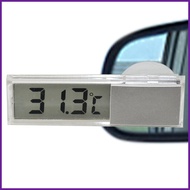 Car LCD Clock Dashboard Car Clock With Suction Cup Vehicle Dashboard Clear LCD Temperature Digital D