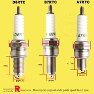 Motorcycle Spark Plug 110/125/150 Torch Resistance Spark Plug A7RC/B7RTC/D8RTC/1137