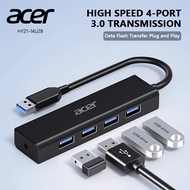 Acer HY21-14U2B， 4-port USB 2.0/3.0 hub distributor, 15/100cm size, portable USB extender plug and p
