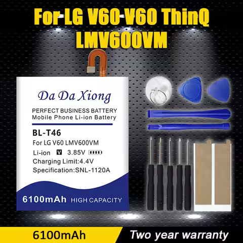 New BL-T46 Battery For LG V60 ThinQ 5G LMV600VM V600VM V600QM5 BL T46 Mobile phone Batteries+Tools 6
