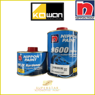 NIPPON PAINT 9600 2K CLEAR & 600 2K HARDENER 1:2