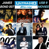 [USB] [9 MOVIES] James Bond 007 Full HD 1080P ENG,MLY,CHI, TAMIL SUBS Bluray NOT DVD MOVIE GoldenEye Skyfall Spectre