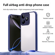 Hot Casing For Realme Note 60 60X C63 C61 C67 Narzo N61 N63 Four Corner Anti Drop And Clear Shockpro
