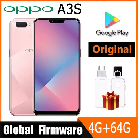 OPPO A3S smartphone global firmware 6.2-inch CPU Qualcomm Snapdragon 450 4230mAh camera 13MP Android